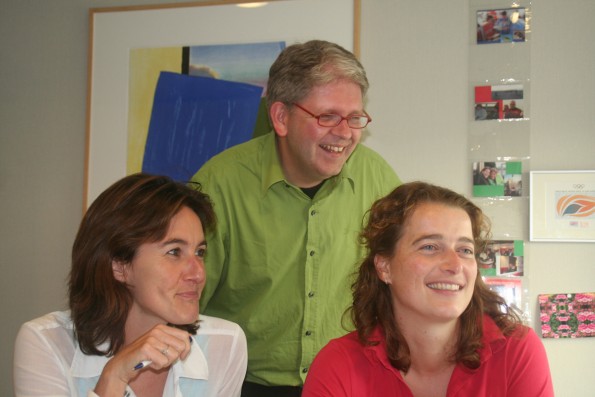 Nicole, Frank en Marjan