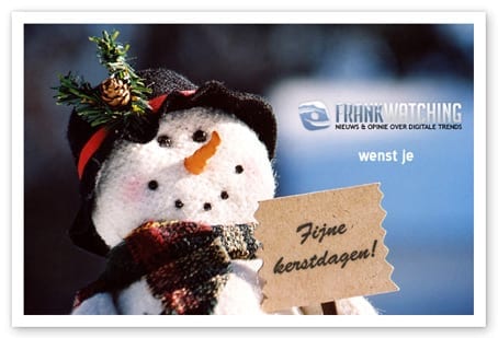 Frankwatching wenst je fijne kerstdagen!