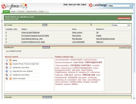 Salesforce Content