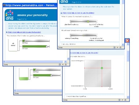 personaldna interface