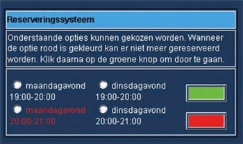 Reserveringssysteem