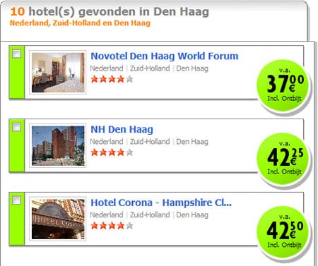 Hotel Corona op Weekendcompany.nl