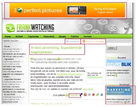 adverteren op Frankwatching