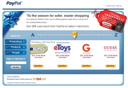 PayPal Shop