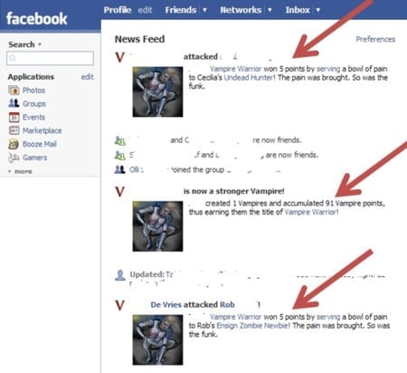 Facebook schema