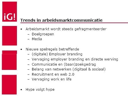 trends in arbeidsmarktcommunicatie