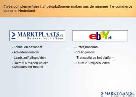 1e commerce speler