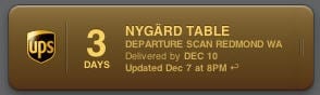 UPS widget