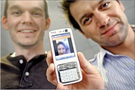 Kyte.tv op mobiele telefoon