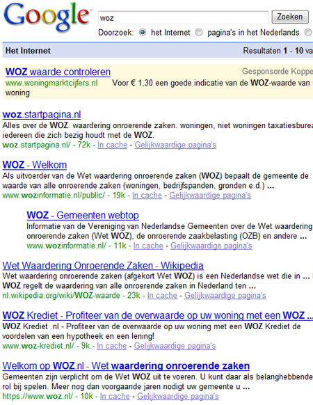 Zoekresultaat op ‘woz’