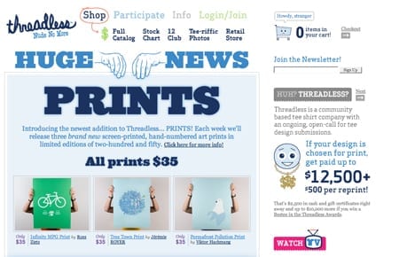 Threadless