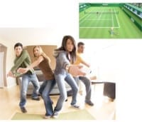 Wii tennis