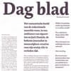 De krant gaat nooit verloren. Tenminste…