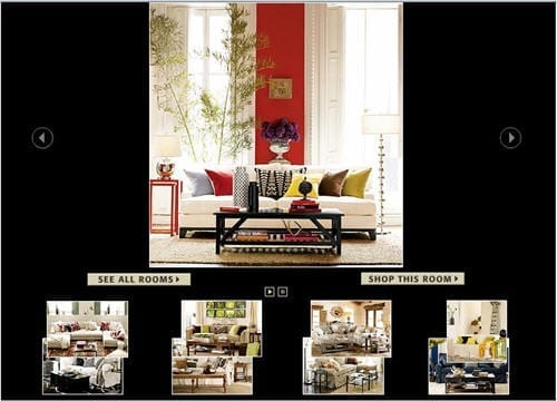 Shop by room van Pottery Barn