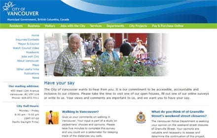Met ‘Have your say’ biedt Vancouver burgers de gelegenheid hun (on)genoegen uit te spreken