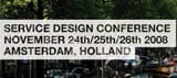 Event gespot: Service Design Conference 2008