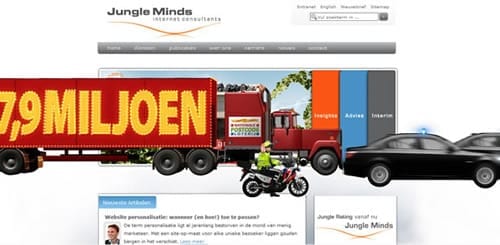 de truck van de postcodeloterij