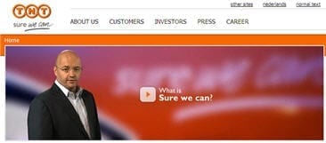 TNT homepage - Peter Bakker 