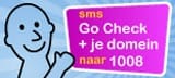 SMS-domeincheck: Altijd en overal