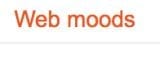 Web moods widget: In welke stemming ben jij?