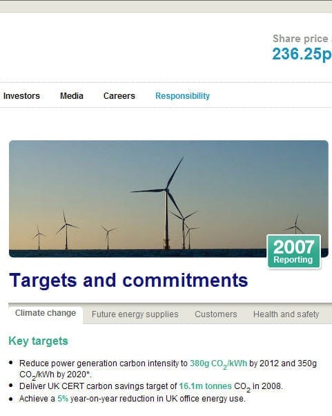 centrica_12 Meetbare doelen van Cetrica op MVO gebied