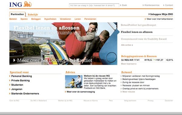 homepage