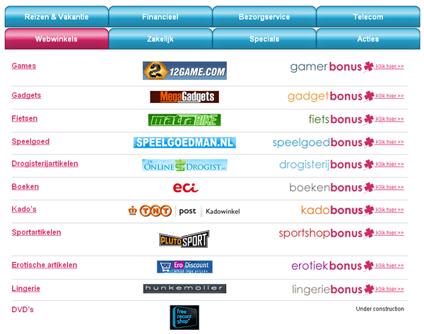 bonus-webwinkels
