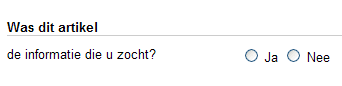 google-beoordelingspoll