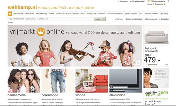 homepage