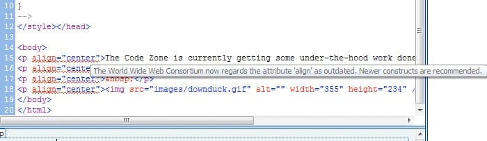 IntelliSense in Expression Web