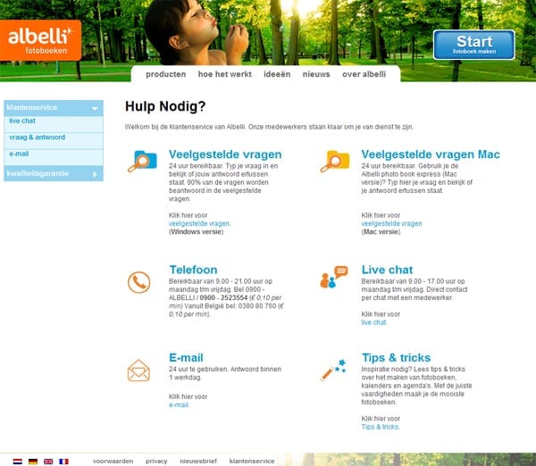 albelli_klantenservice1