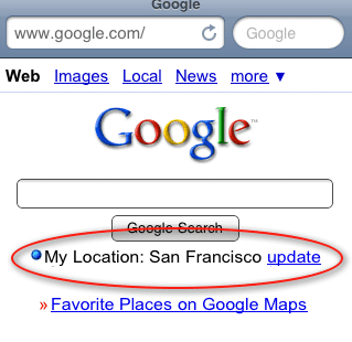 Google My Location
