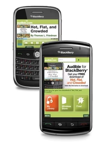 Audible Blackberry