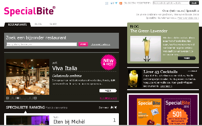 website SpecialBite.jpg De nieuwe website van SpecialBite