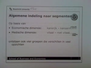 sheet indeling segmenten