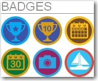 4sq - Badgets
