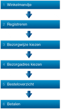 voorbeeld bestelproces in 6 stappen