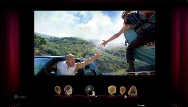Samen met je vrienden via XBOX LIVE naar video on demand kijken