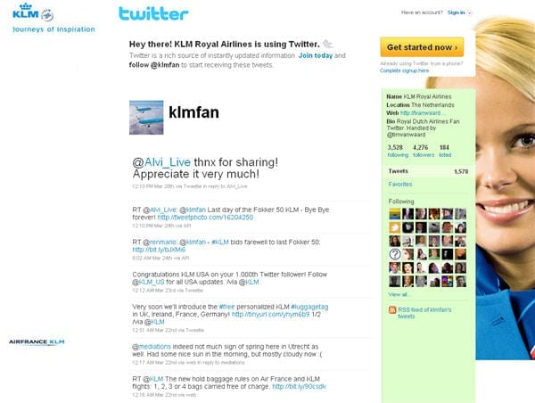 www.twitter.com/KLMfan Het twitter account van @klmfan