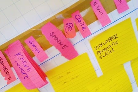 AH scrum board