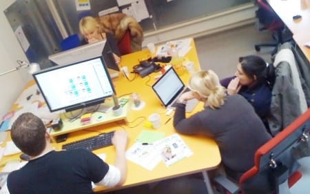 TNT Post scrum room, 50% Fab, 50% TNT Post