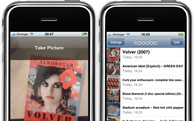 Kooaba Iphone app