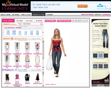 virtual model