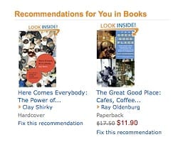 amazon suggesties
