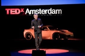 Alef Arendsen tijdens tedxamsterdam 2010