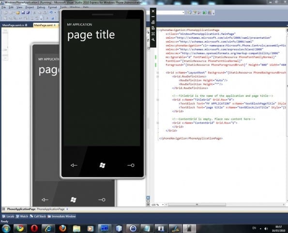 WP7_9 De Windows Phone 7 Emulator