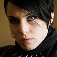 Lisbeth Salander (Noomi Rapace in de verfilming van de Millenniumtrilogie)