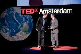 Jim Stolze en Pep Rosenfeld op tedxamsterdam 2010