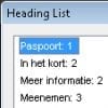 Headings: alleen voor primaire content