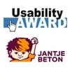 Genomineerd voor de Usability Award 2011: Jantje Beton